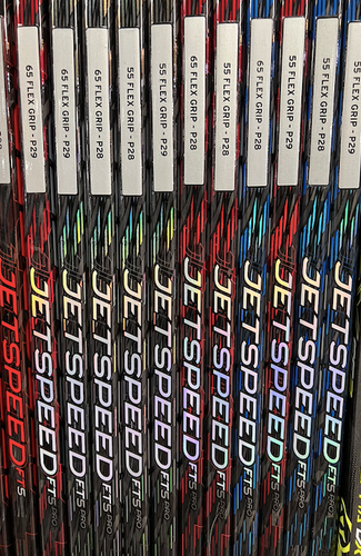 New Intermediate CCM JetSpeed FT5 Pro Hockey Sticks