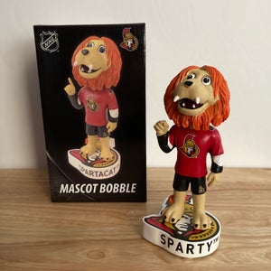 NHL Ottawa Senators Sparty Mascot Bobblehead *LIMITED EDITION TO 2018*
