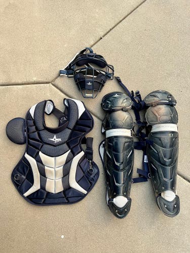 All Star System 7 Catcher's Set