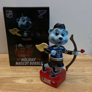 NHL St. Louis Blues Louie Mascot Bobblehead - Valentine's Day *LIMITED EDITION TO 500*
