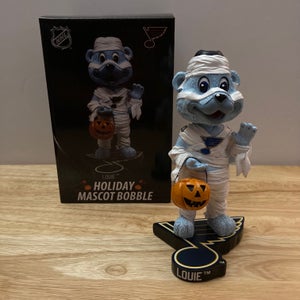 NHL St. Louis Blues Louie Mascot Bobblehead - Halloween *LIMITED EDITION TO 500*