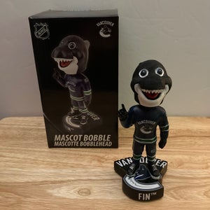NHL Vancouver Canucks Fin Mascot Bobblehead *LIMITED EDITION TO 2018*