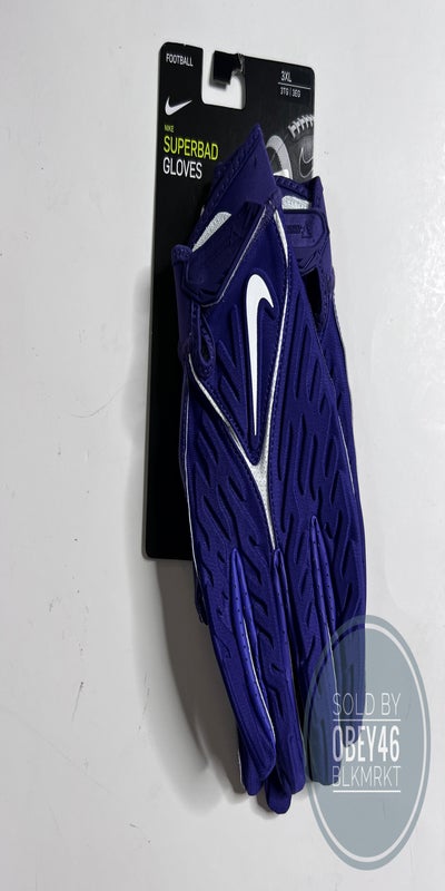 Nike Superbad 6.0 MagniGrip Receiver Gloves XXL Black/Black/White