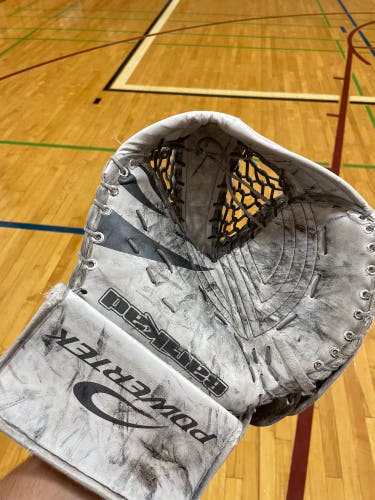 Used Regular Powertek Glove And Blocker Set