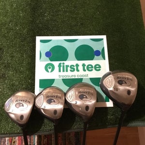 Callaway Big Bertha Hawkeye VFT Titanium Woods Set (D,3W,5W,7W) Regular Graphite