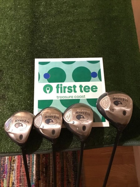 Callaway Big Bertha Hawkeye VFT Titanium Woods Set (D,3W,5W,7W) Regular Graphite