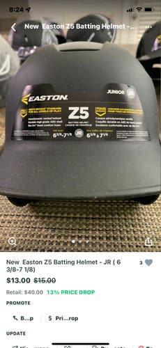 Easton Z5 & Z7 Batting Helmet Bundle