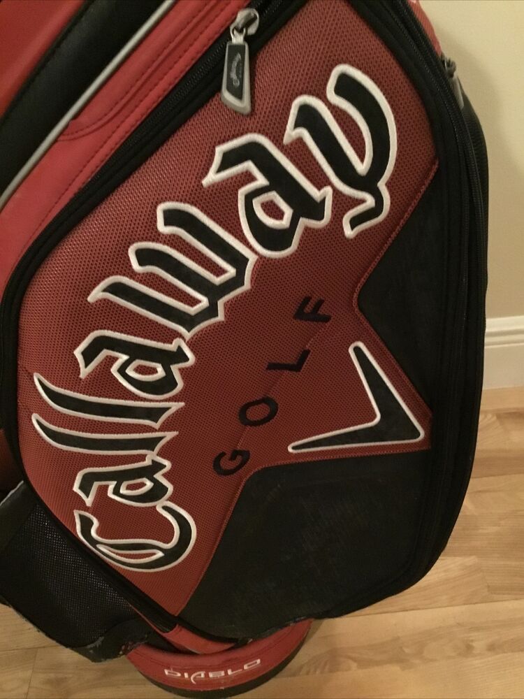 Callaway Big Bertha Diablo PGA Pro Olin Browne Staff Bag 6-way