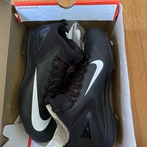 Black Men's Metal High Top Trout 3