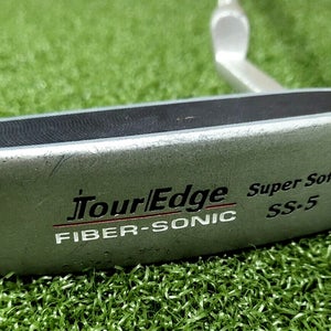Tour Edge Fiber Sonic Super Soft SS-5 Blade Putter /RH / Graphite ~33.5" /jd7634