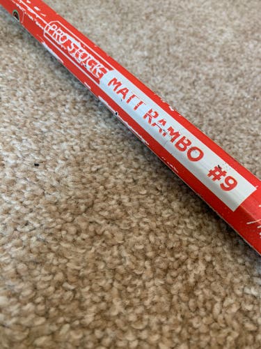 GAME USED CUSTOM EPOCH MATT RAMBO SHAFT