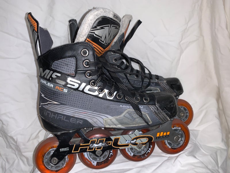 Used Mission 6E Inhaler AC5 Inline Skates