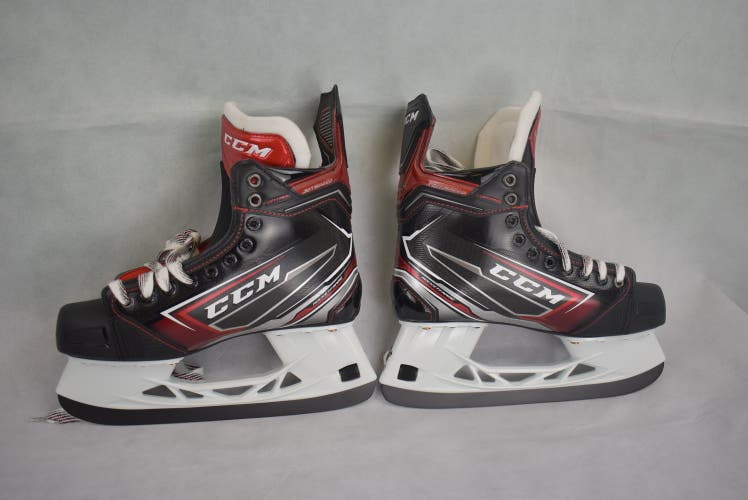 PACKAGE New In-Box CCM Jetspeed FT480 Junior 5/5.5 Hockey Skates with "Control" Upgrades