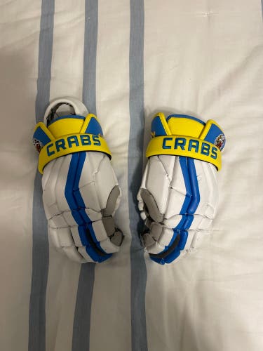 Used Baltimore Crabs True 13" Lacrosse Gloves