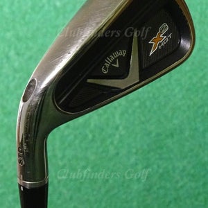 LH Callaway X2 Hot Pro Single 6 Iron Project X Rifle 5.5 Steel Firm DEMO FITTING