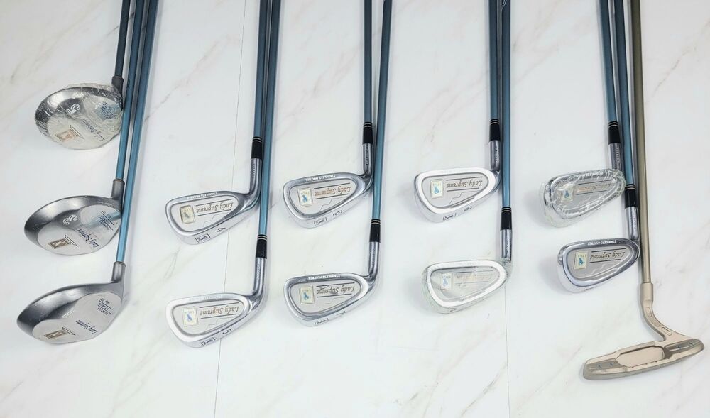 LPGA Lady Supreme Ladies Left Handed Golf Set (Some still In Wrapping)
