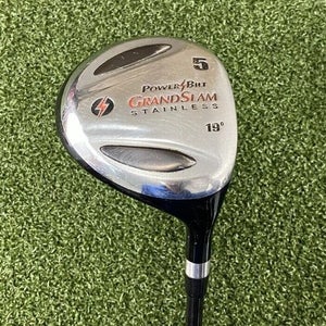 PowerBilt Grand Slam 5 Wood 19* / RH / Regular Graphite ~42.75" / jl5325