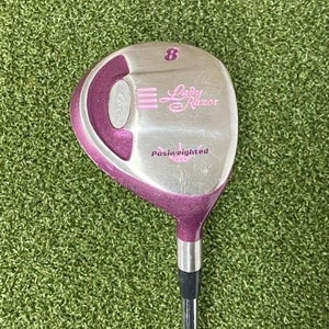 Lady Razor Posiweighted 8 Wood / RH / Ladies Steel ~40.25" / New Grip / jl5320