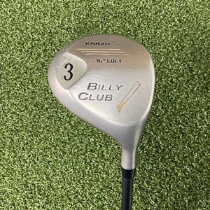 Knight Golf Billy Club 3 Wood 16* / RH / Regular Graphite ~43.5" / jl5345