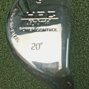 HPC Power Control 3 Hybrid 20* / RH /~37.25" Regular Graphite /Nice Grip /gw9997