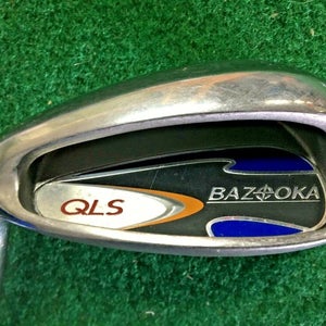 Tour Edge Bazooka QLS Pitching Wedge  /  LH  / 98g Stiff Steel ~35.5" / mm9319