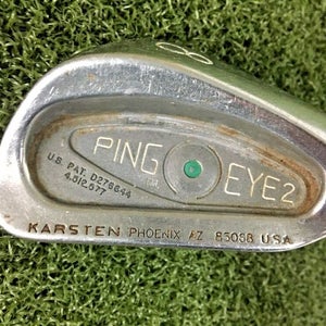 PING Eye 2 Karsten Green Dot 8 Iron /  RH / Sensicore R300 Regular Steel /mm5275