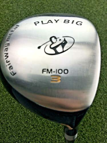 Play Big Fairway Metal 3 Wood / RH ~42" / Regular Stepped Steel / gw2587