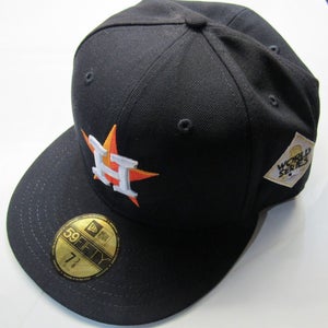 MLB Houston Astros W/Series 2017 New Era 59FIFTY Fitted Baseball Hat 7 3/8Damage