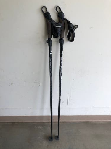 Used Adjustable Size Fischer RCS junior vario Nordic Ski Poles