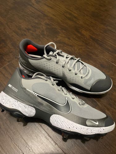 Nike Alpha Huarache Elite 3 Baseball cleats size 11.5 grey