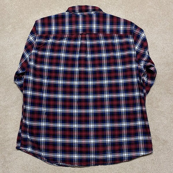 Women's Chaps Button Down Flannel Shirt