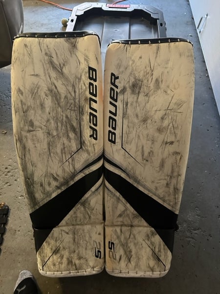 Used 36" Bauer Supreme 2S Pro Goalie Leg Pads