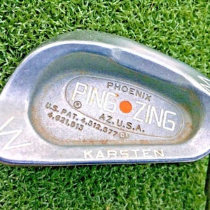 Ping Zing Orange Dot Pitching Wedge  RH JZ Stiff Steel ~34.5" / New Grip /mm8832