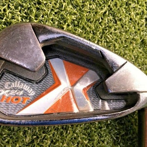 Callaway X-24 Hot 6 Iron  /  RH  / Uniflex Steel ~37"  / Original Grip / mm9806