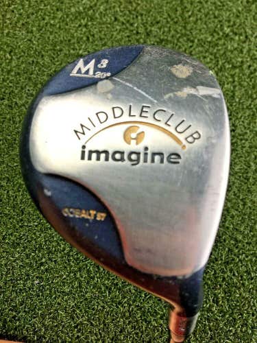 Middle Club Imagine 3 Wood 20* / RH ~37" / Regular Graphite / Nice Grip / gw3769