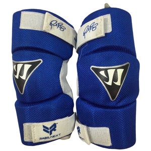 Used Warrior Rabil Next Sm Lacrosse Arm Pads