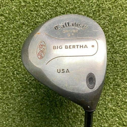 Callaway Big Bertha Driver 9* / RH / Regular Graphite ~43" / New Grip / jl6660