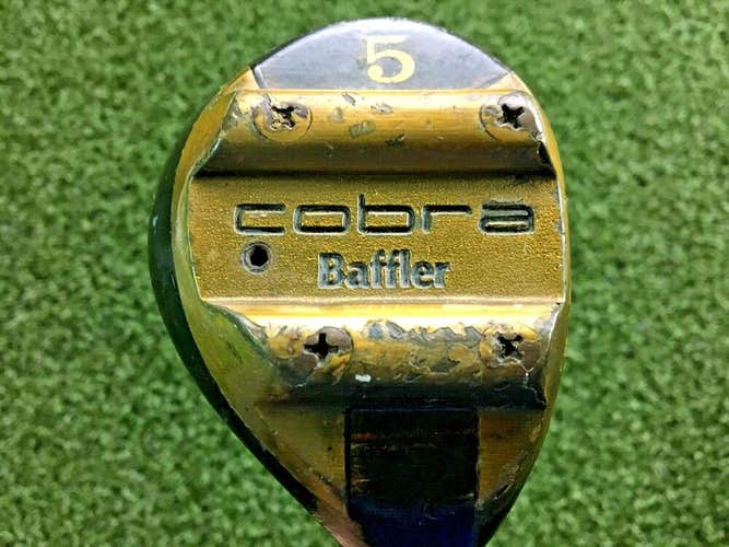 Cobra Baffler 5 Wood / RH / ~40.5" TLC Soft Senior Steel / Vintage Grip / mm1343
