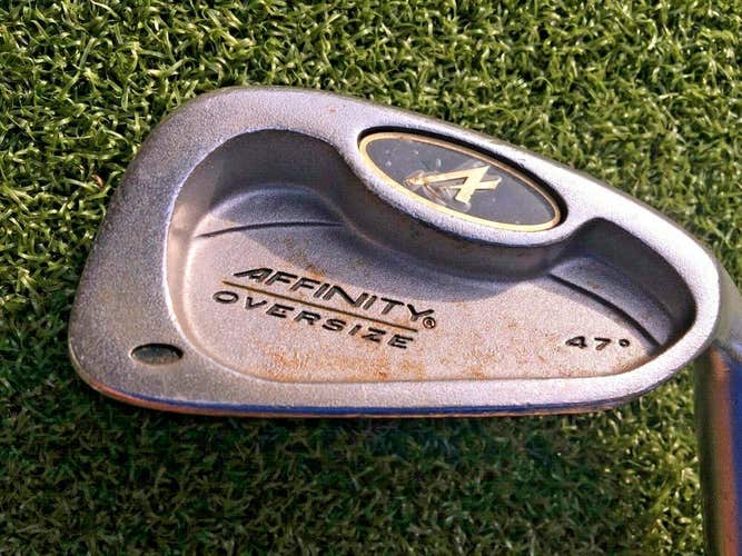 Affinity PS+ Oversize Stainless Pitching Wedge 47* RH / Stiff Steel ~35" /mm8395