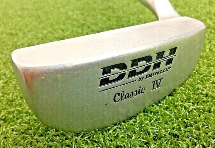Dunlop DDH Classic IV Putter / RH / ~32" Steel / New Grip / Nice Club / mm7222