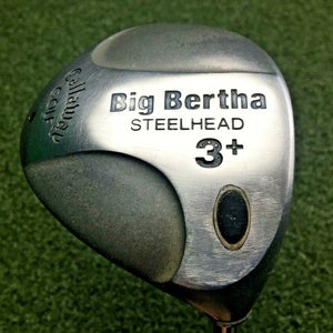 Callaway Big Bertha Steelhead 3+ Wood 13* / RH / Regular Steel ~43" / HC /mm3604
