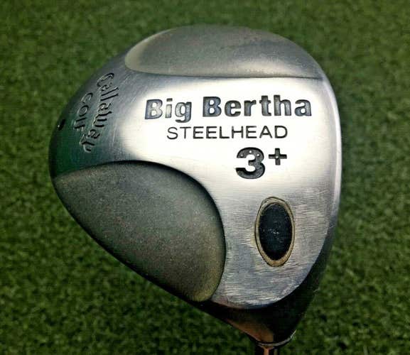 Callaway Big Bertha Steelhead 3+ Wood 13* / RH / Regular Steel ~43" / HC /mm3604