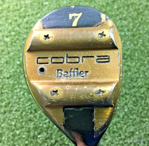 Cobra Baffler 7 Wood  /  RH  / Stiff Steel ~41" / Nice Vintage Grip  / mm4601