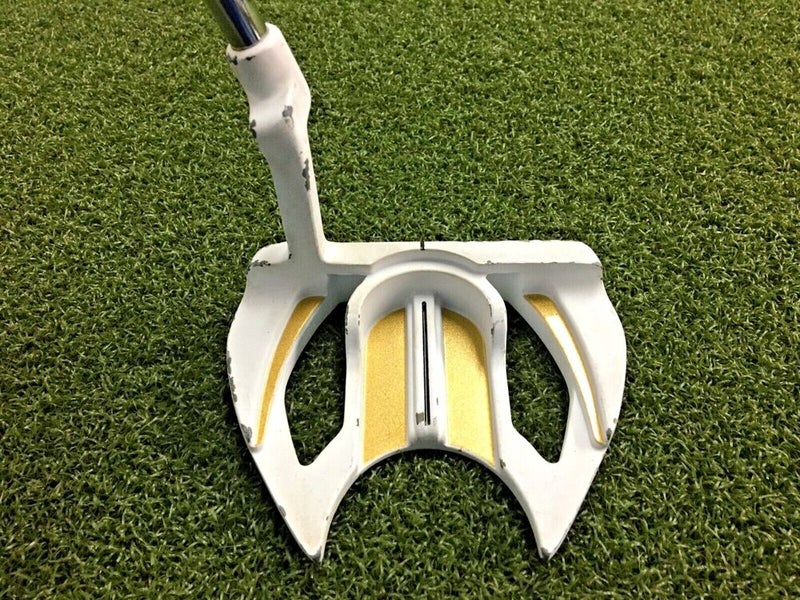 Naples Bay Fancy Series 258 Mallet Putter / RH / ~33" Steel / NEW GRIP / mm7223