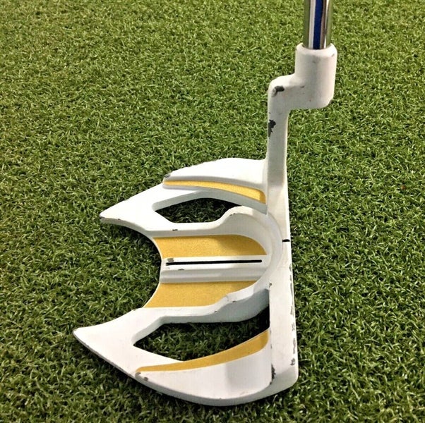 Naples Bay Fancy Series 258 Mallet Putter / RH / ~33" Steel / NEW GRIP / mm7223