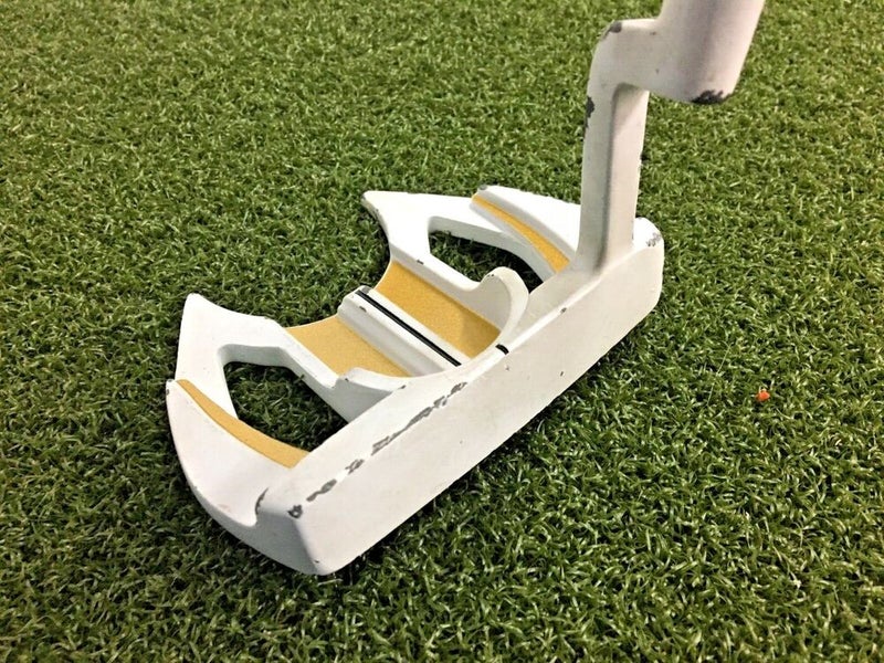 Naples Bay Fancy Series 258 Mallet Putter / RH / ~33" Steel / NEW GRIP / mm7223