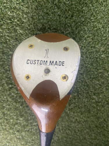 Custom Made Persimmon 1 Wood 10*  RH / True Temper Dynamic Regular Steel /sk7330