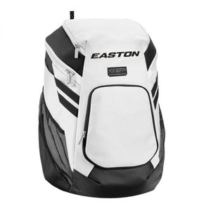 Easton Reflex baseball backpack equipment bag softball slowpitch bat white black