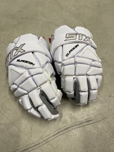 Used Player's STX 12" Surgeon 700 Lacrosse Gloves