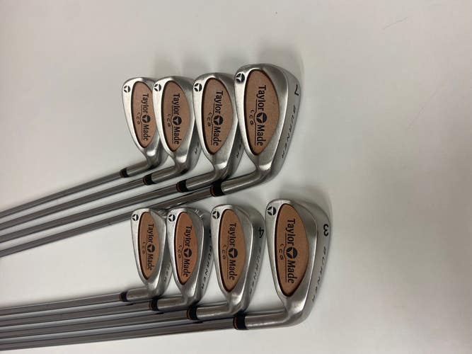 TaylorMade Burner LCG 3-PW Iron Set, RH, P. Rifle 80 Regular Steel